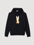 Kapuzensweatshirt mit Kaninchenprint