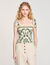 Gesmoktes Top mit Blumenprint