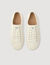 Niedrige Sneakers aus Leinen