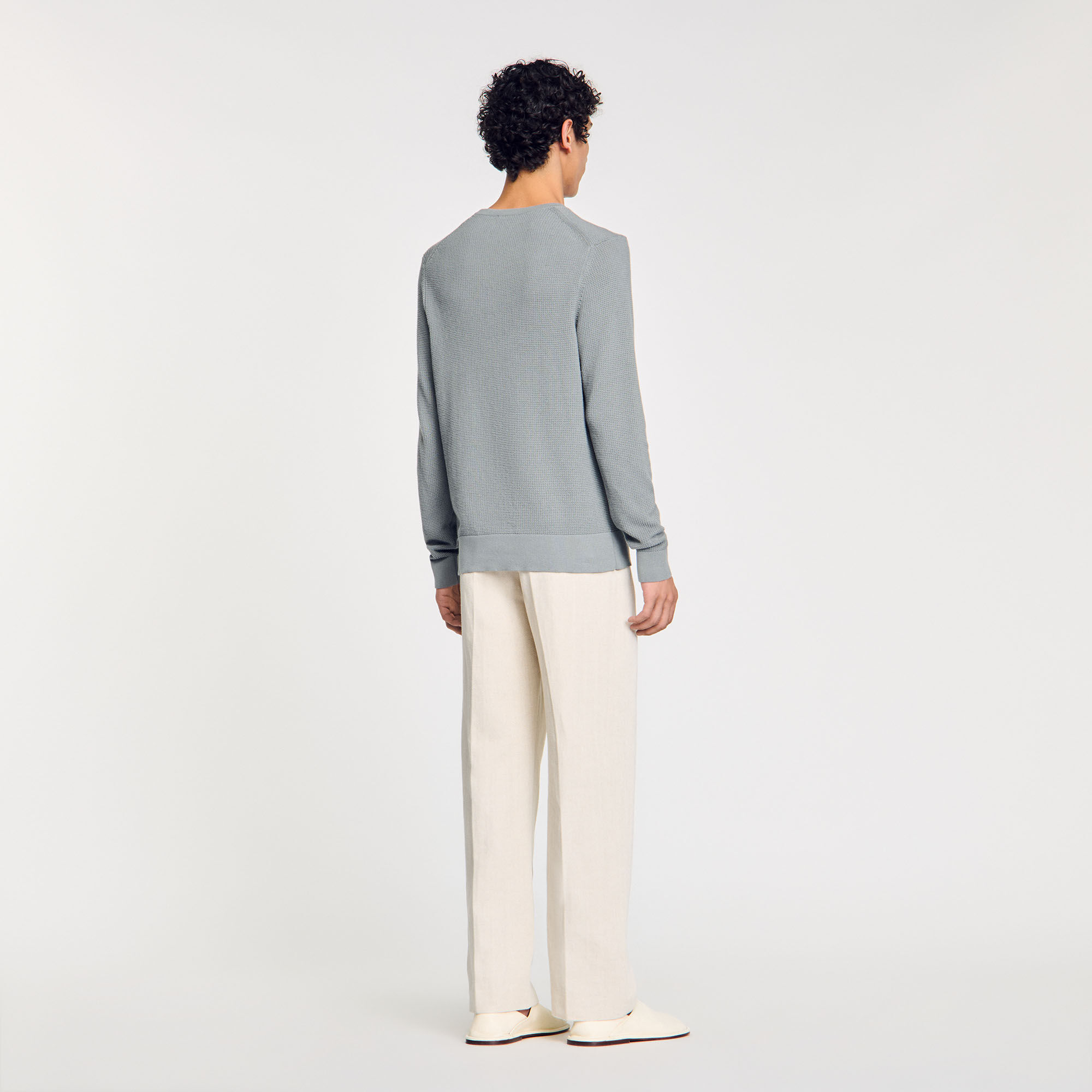 Pullover aus texturiertem Strick