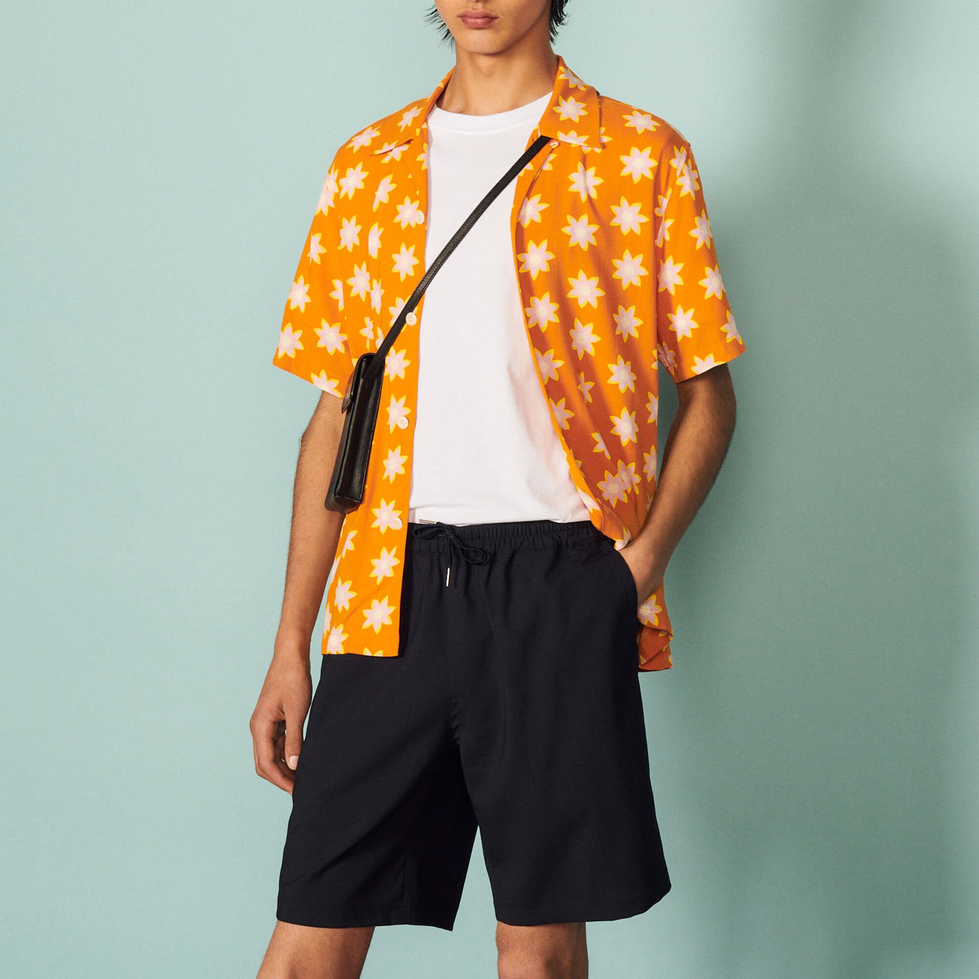 Shorts mit elastischer Taille