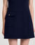 Kurzes Kleid mit Knopfverschluss