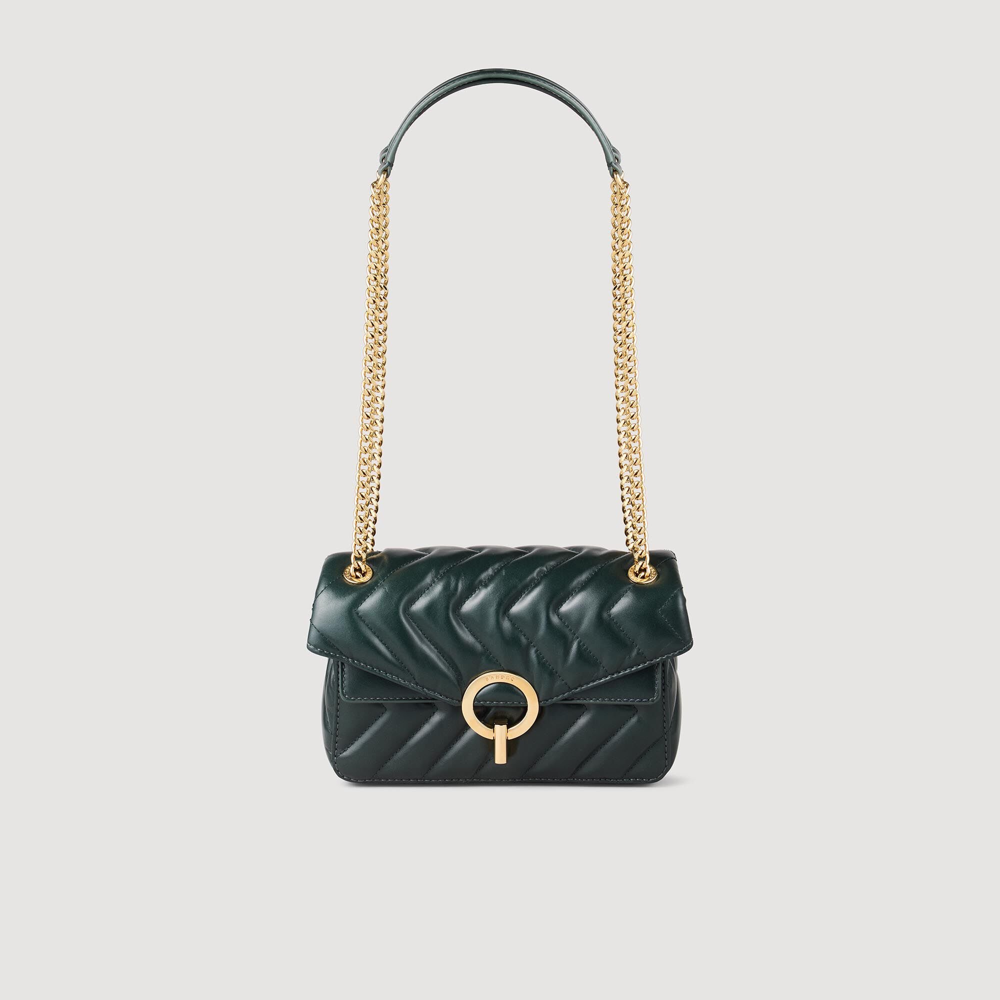 Kleine Tasche Yza aus Glattleder