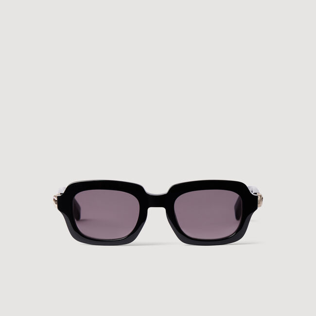 Sonnenbrille mit Logodetails