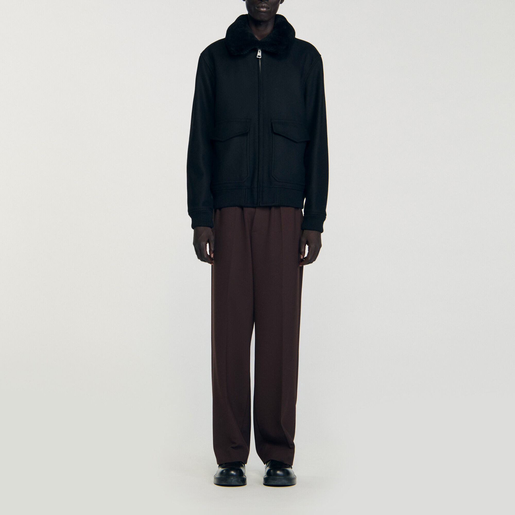 Blouson mit Rei&szlig;verschluss - Herren | Sandro