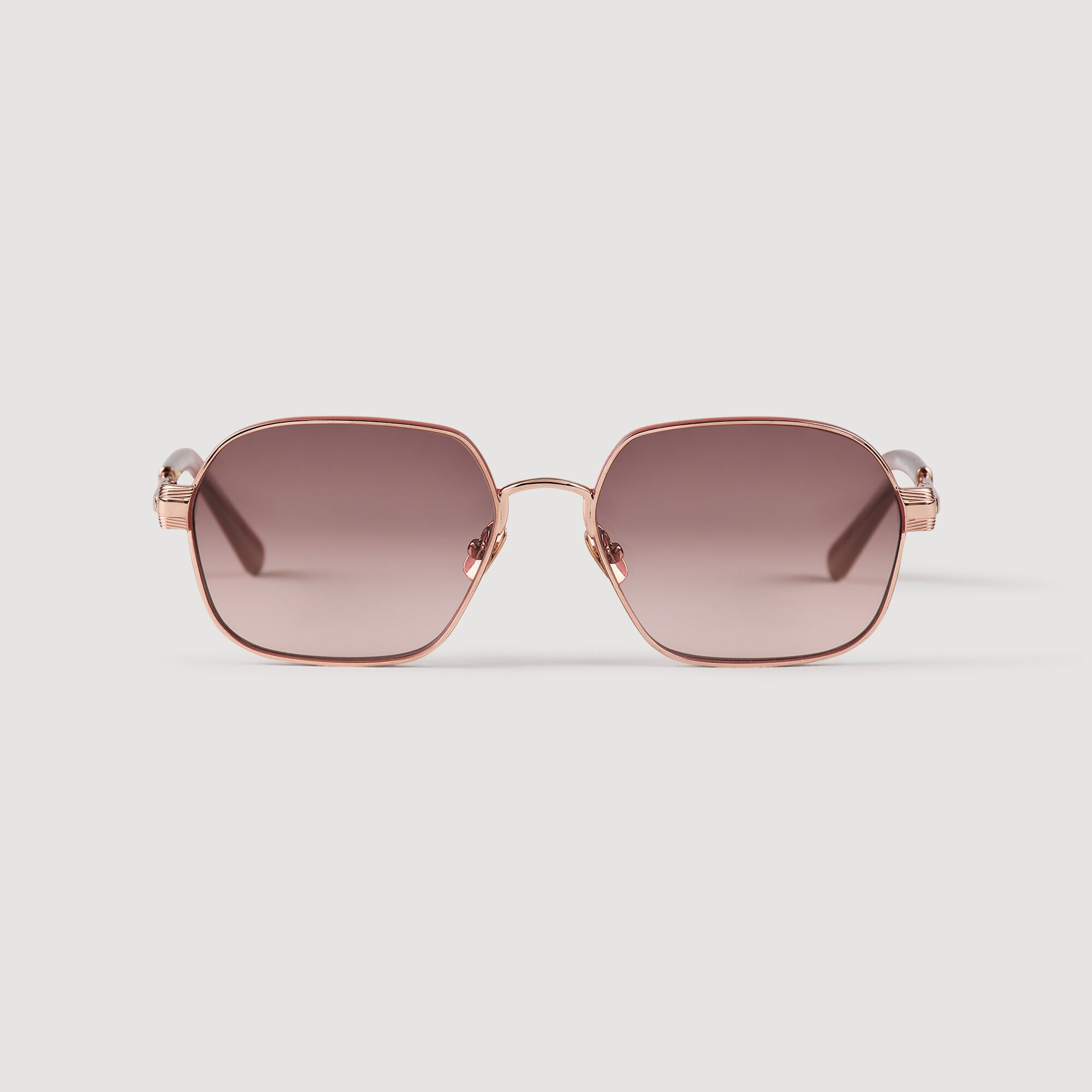 Sonnenbrille aus Metall