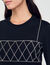 Kurzes T-Shirt mit Strass