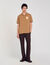 Polohemd mit Blumen-Patch