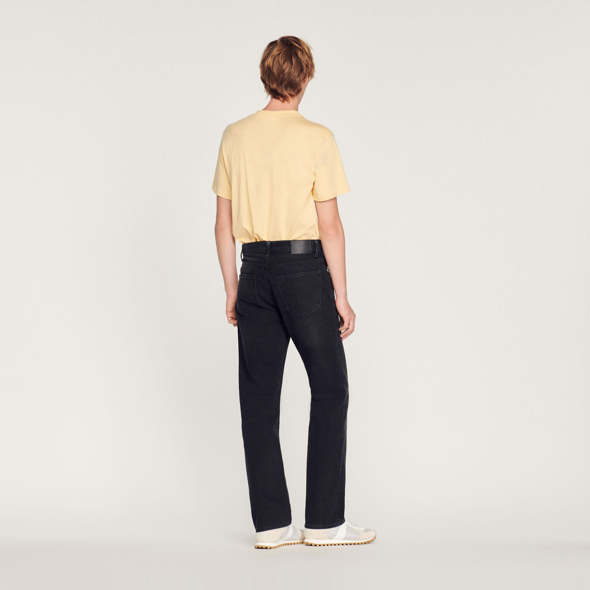 Gerade Jeans aus Bio-Baumwolle