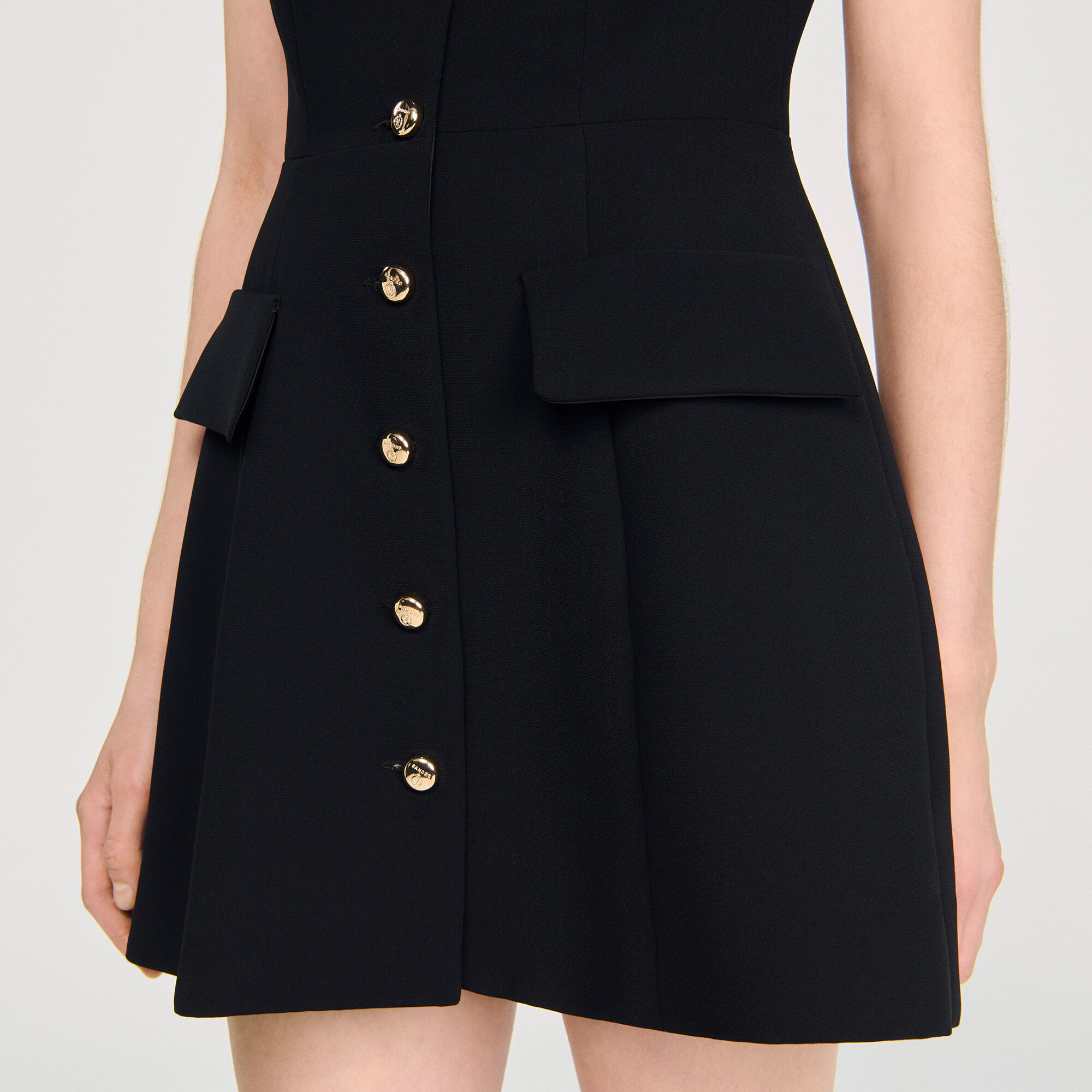 Kurzes Strickkleid