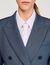 Gestreifter taillierter Blazer