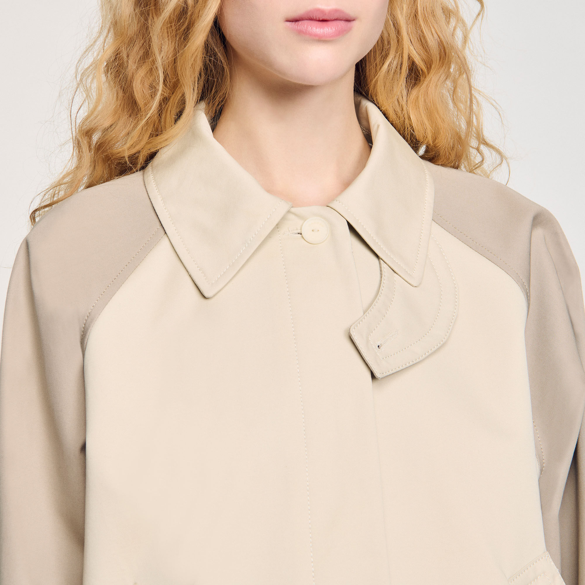Zweifarbiger Blouson