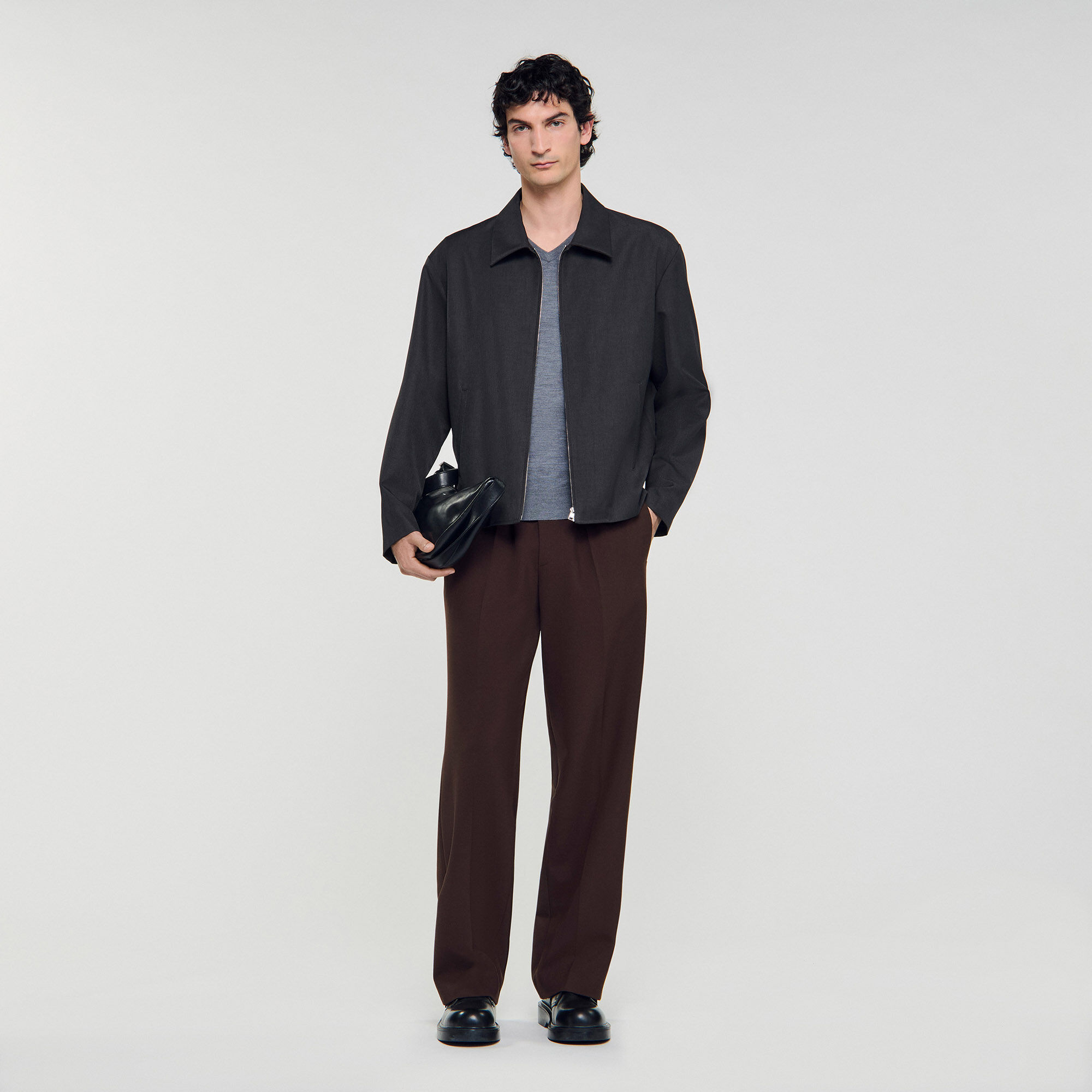 Jacke aus technischem Material Jacke aus technischem Material