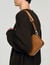 Kleine Tasche aus genarbtem Leder