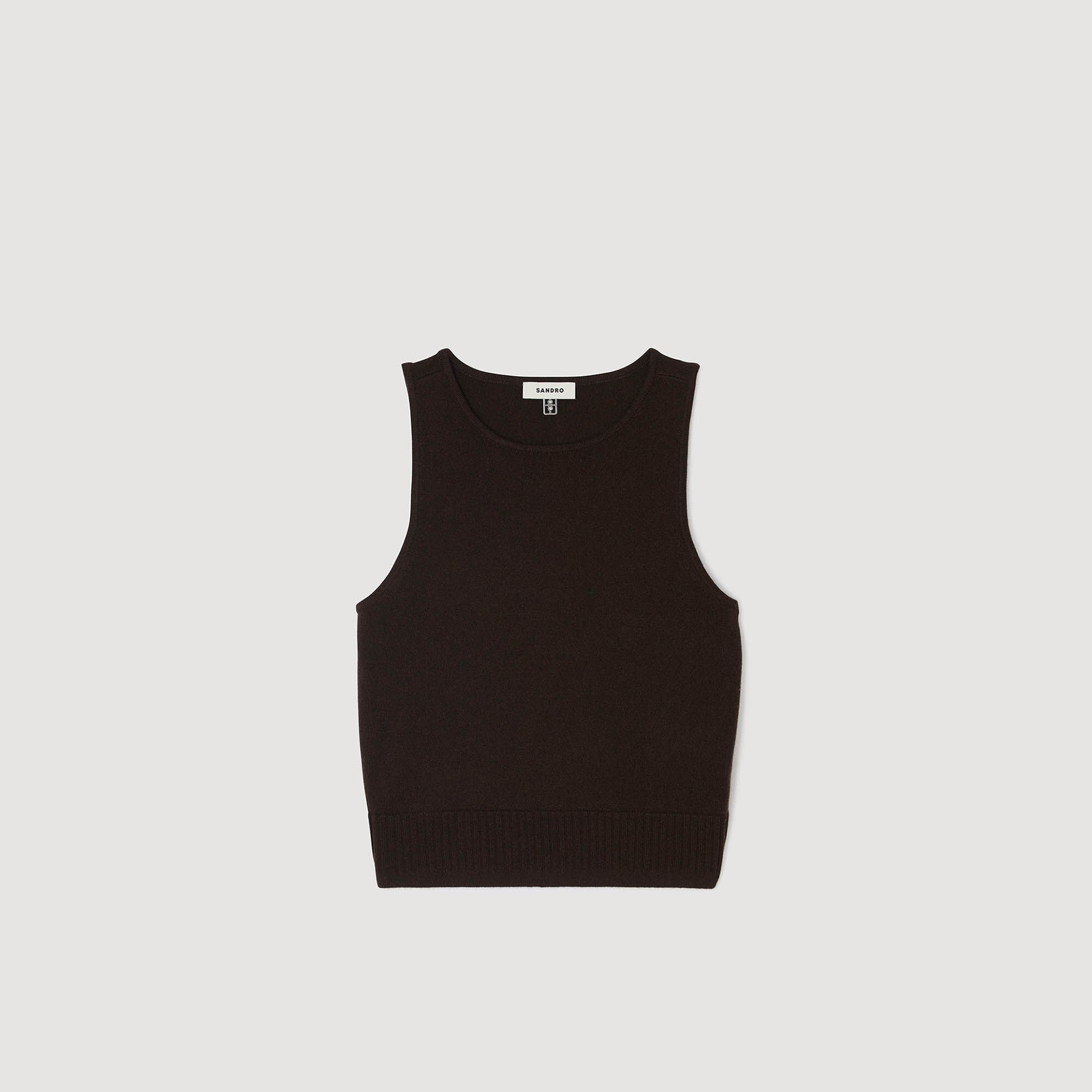 Ärmelloser Pullover