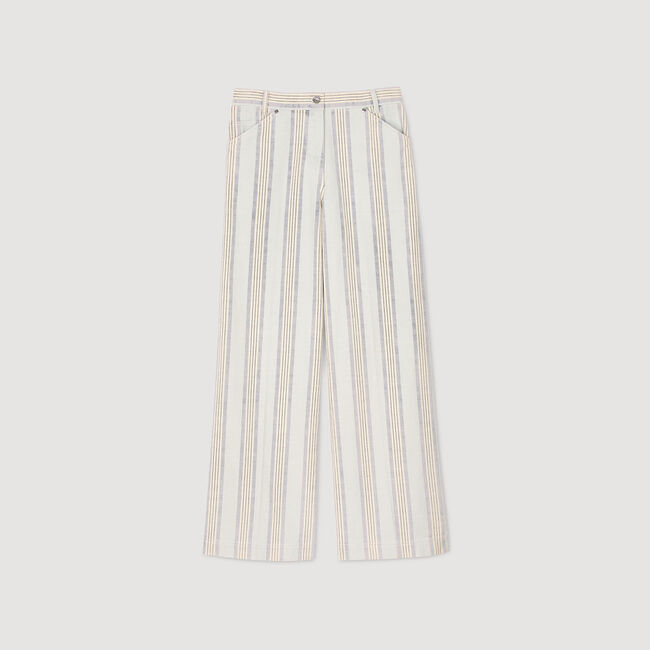 Jeans mit Streifen