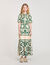 Langes Kleid mit Blumenprint