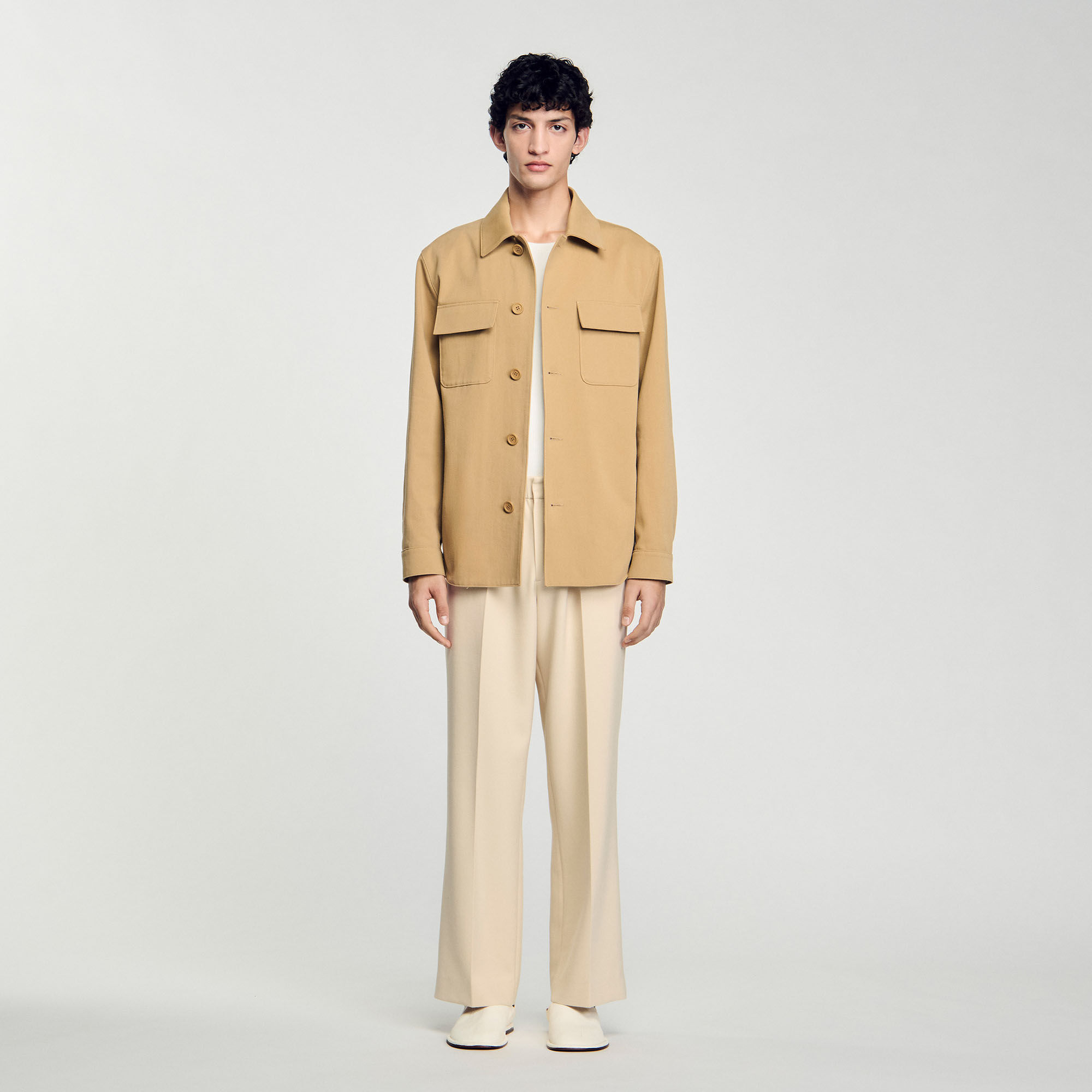 Overshirt mit Taschen