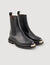 Stiefeletten mit gezackter Sohle