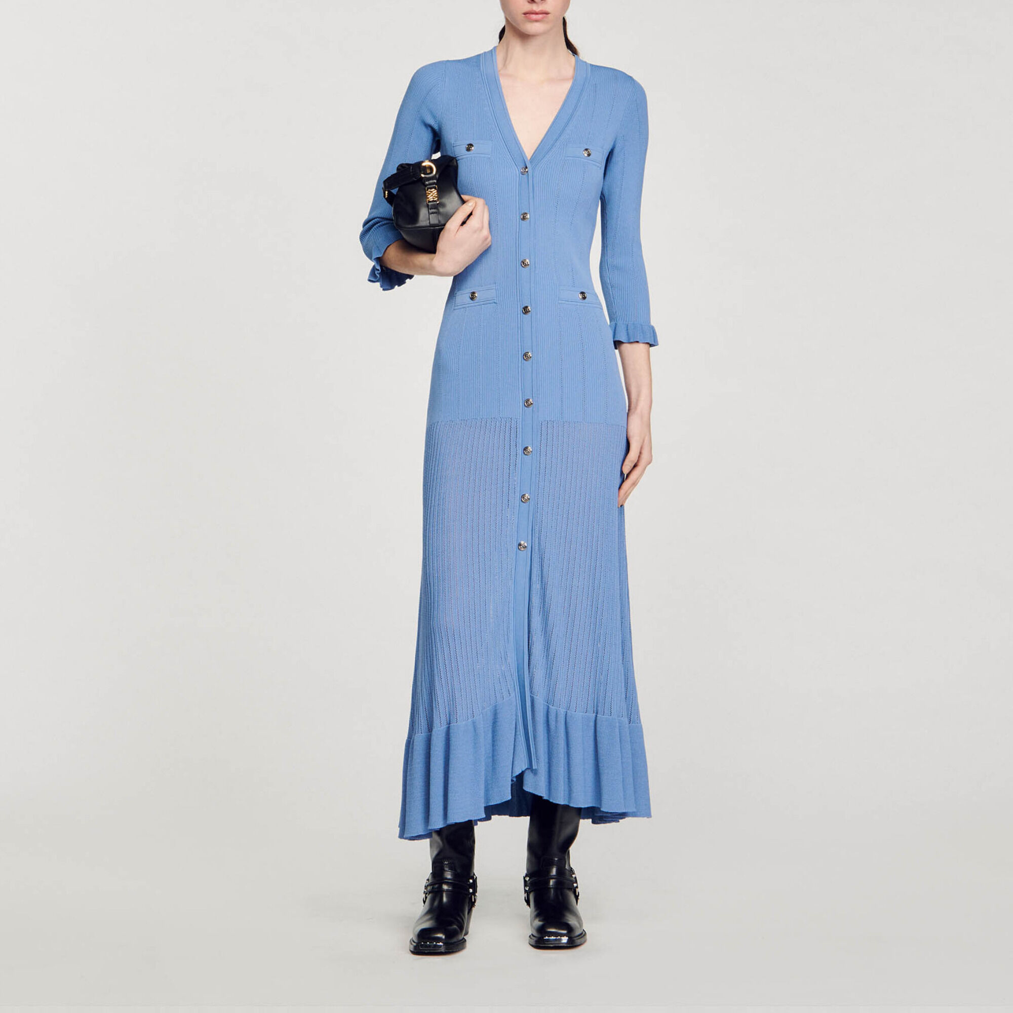 Sandro kleid blau Clearance