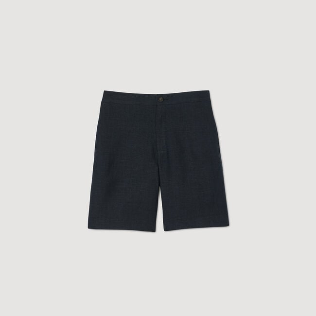 Shorts aus Leinen
