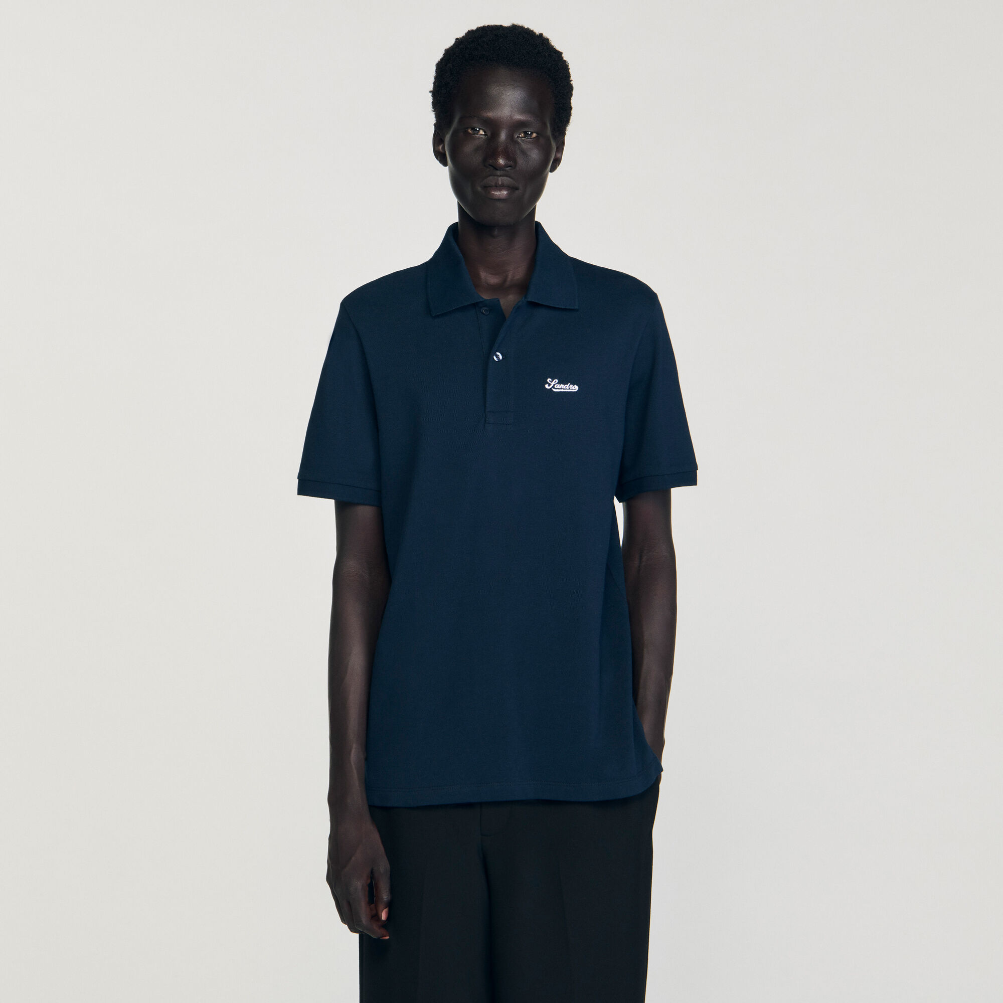 Poloshirt aus Piqué-Baumwolle