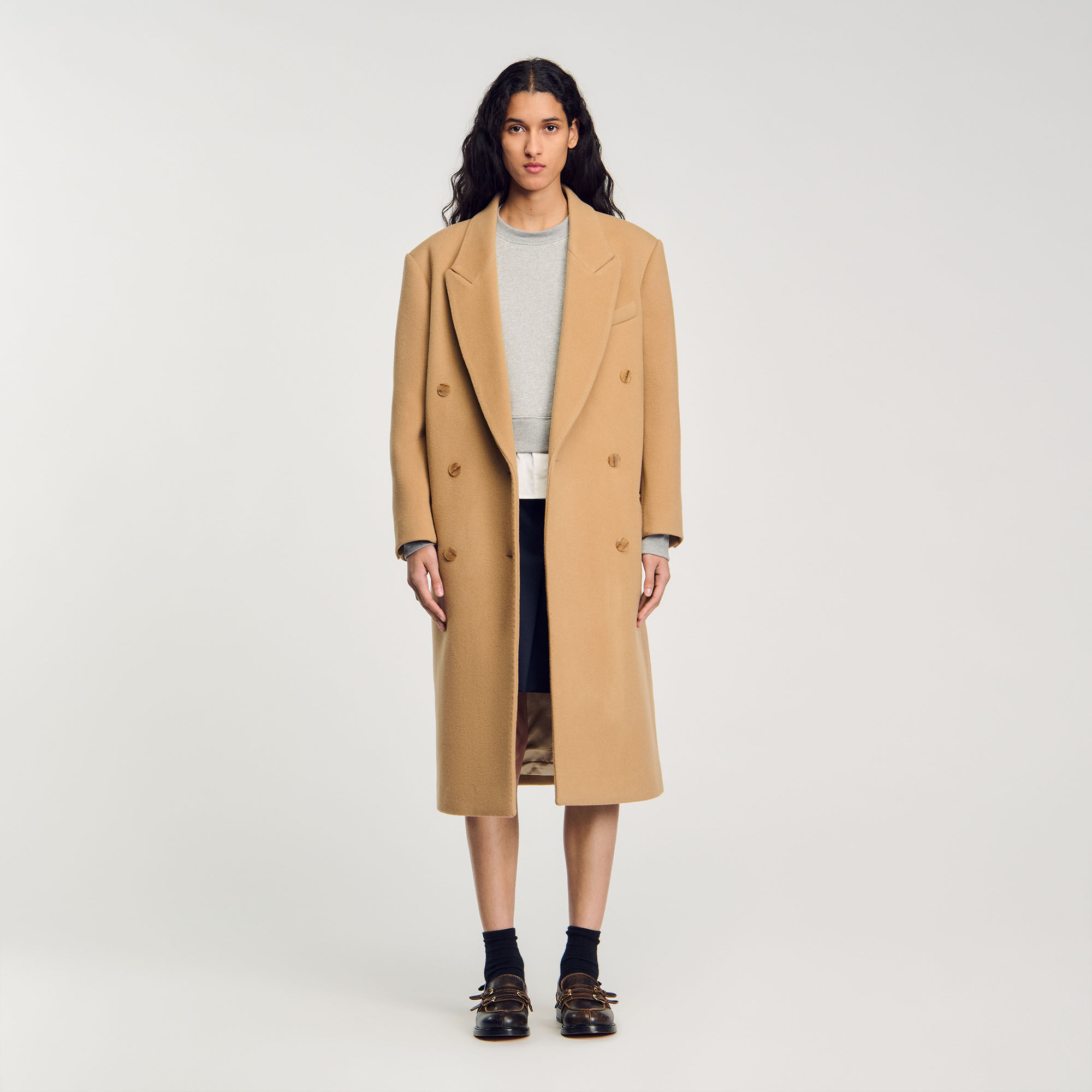 Sandro coat hotsell
