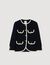 Lange Tweedjacke