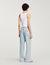 Jeans mit Perlenbesatz