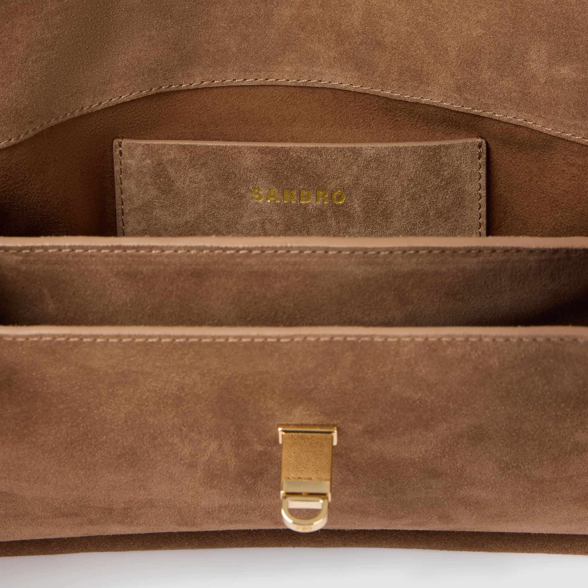 Ledertasche Le Mambo aus Wildleder