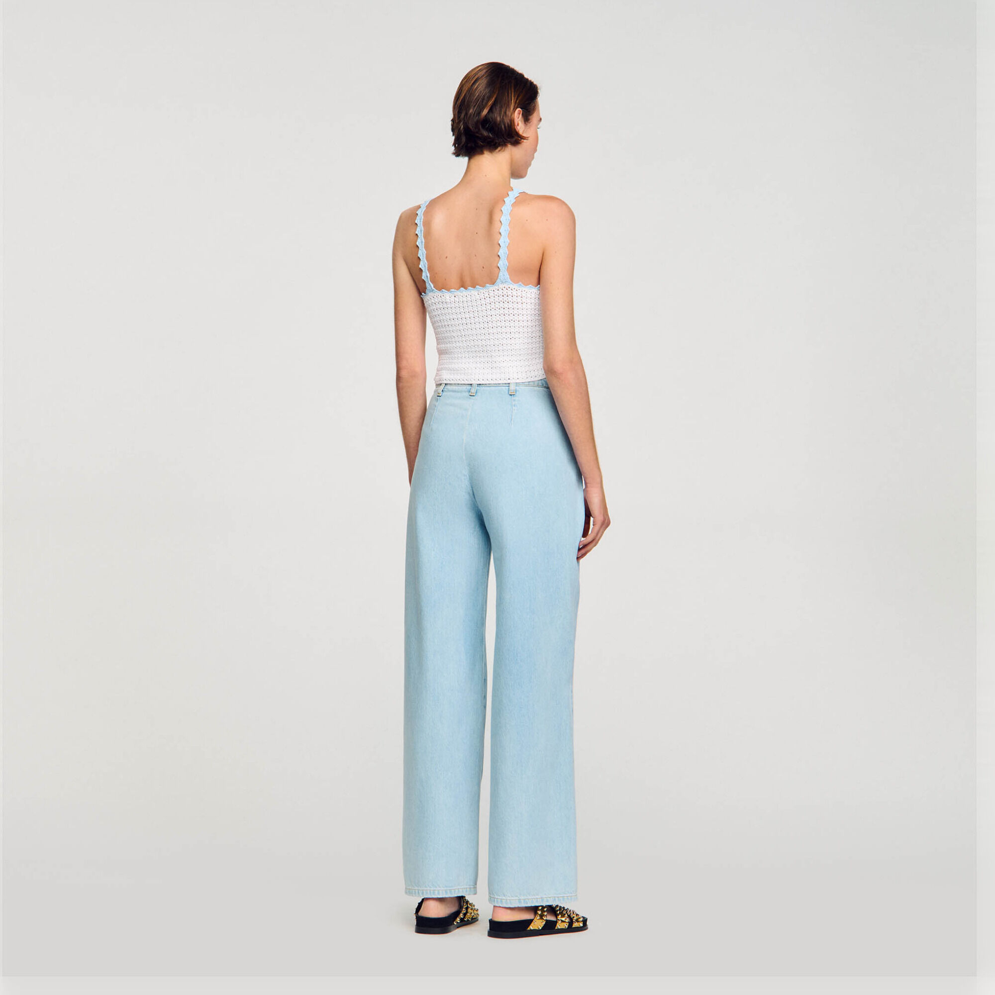 Brassière-Top in Häkeloptik