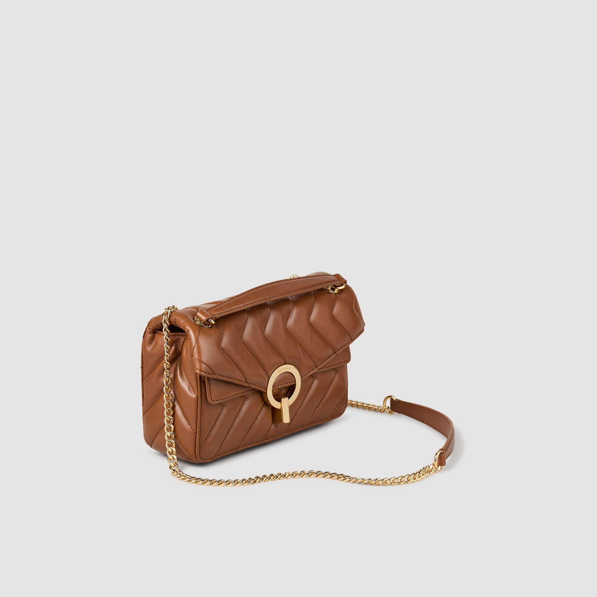 Kleine Tasche Yza aus Glattleder