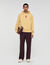 Sweatshirt mit Leder-Patch