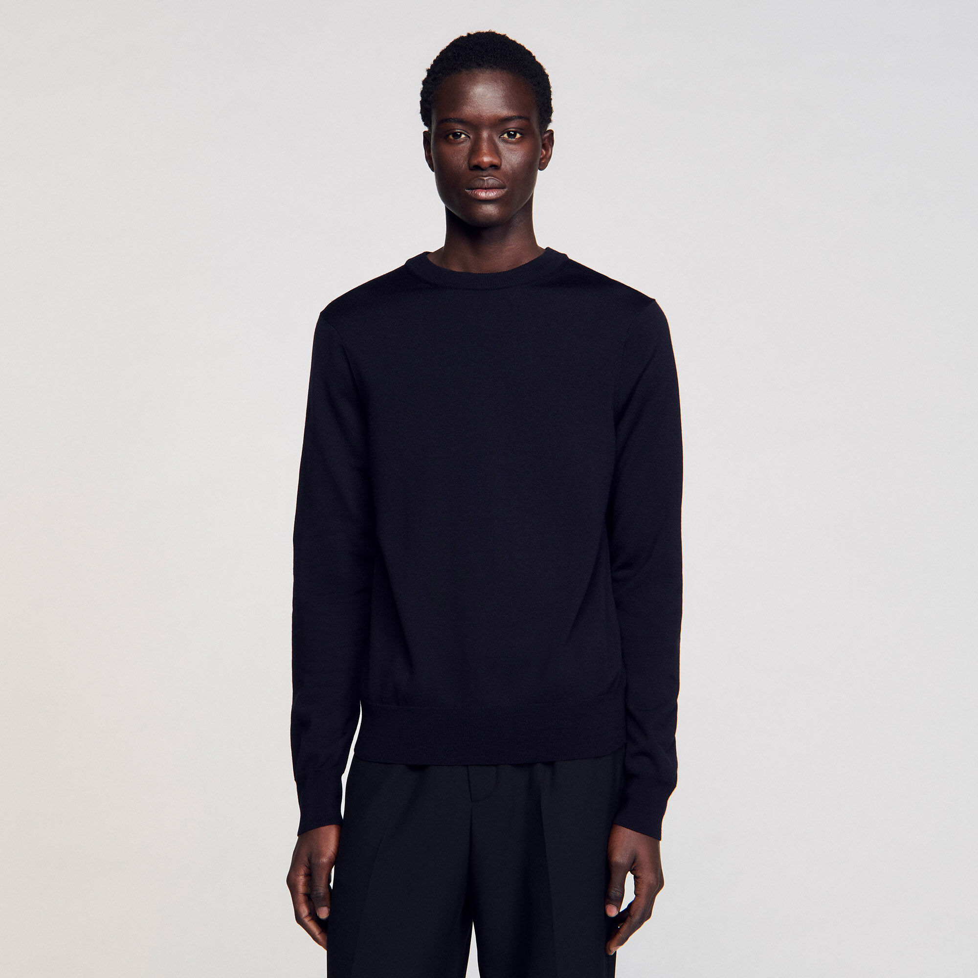 Pullover aus Woll-Feinstrick