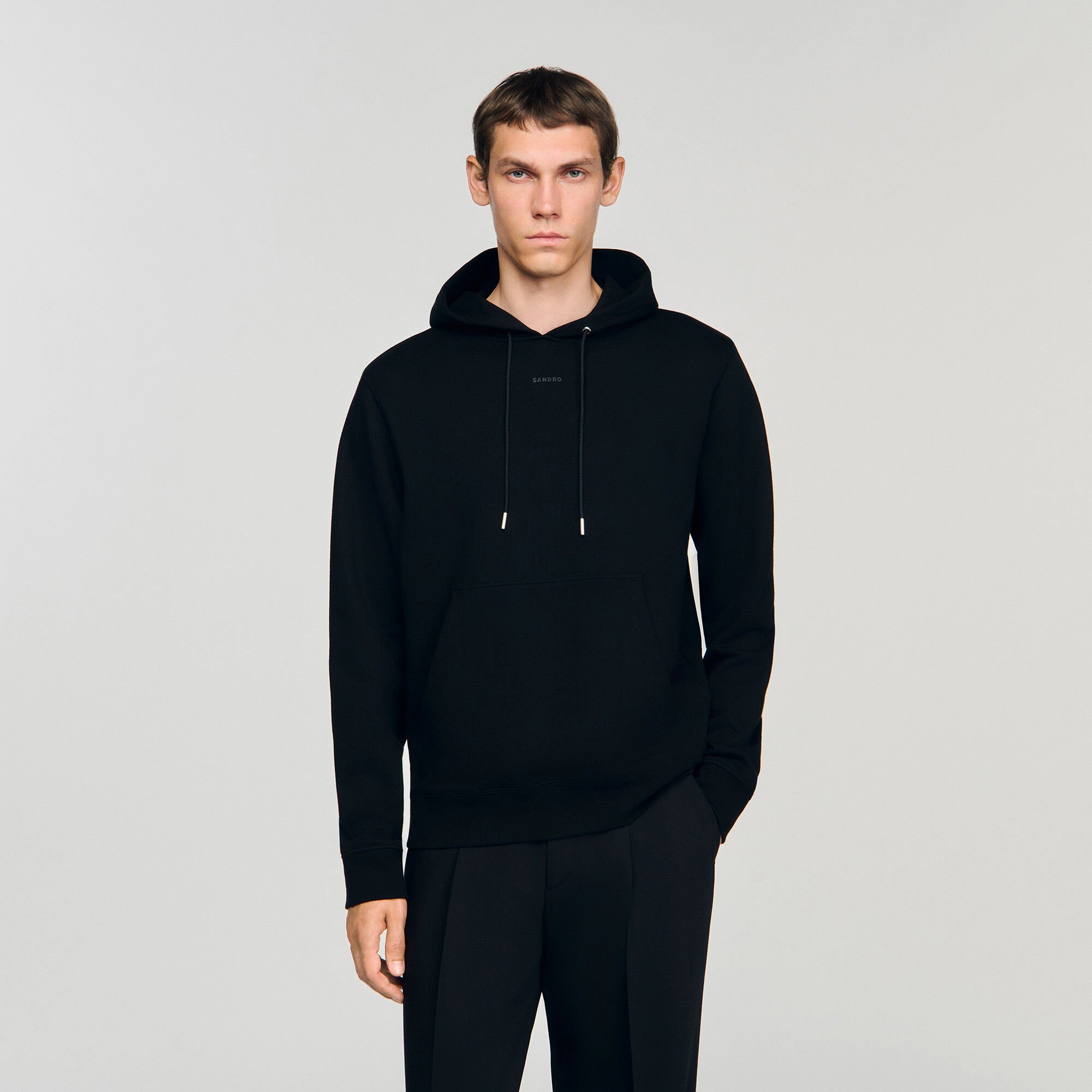 Logo-Hoodie mit Kapuze