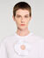 T-Shirt mit Volant-Detail