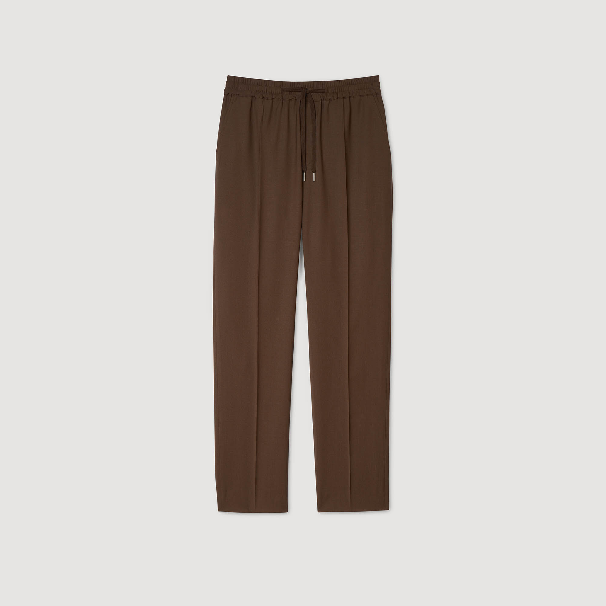 Elastische Hose mit geradem Schnitt
