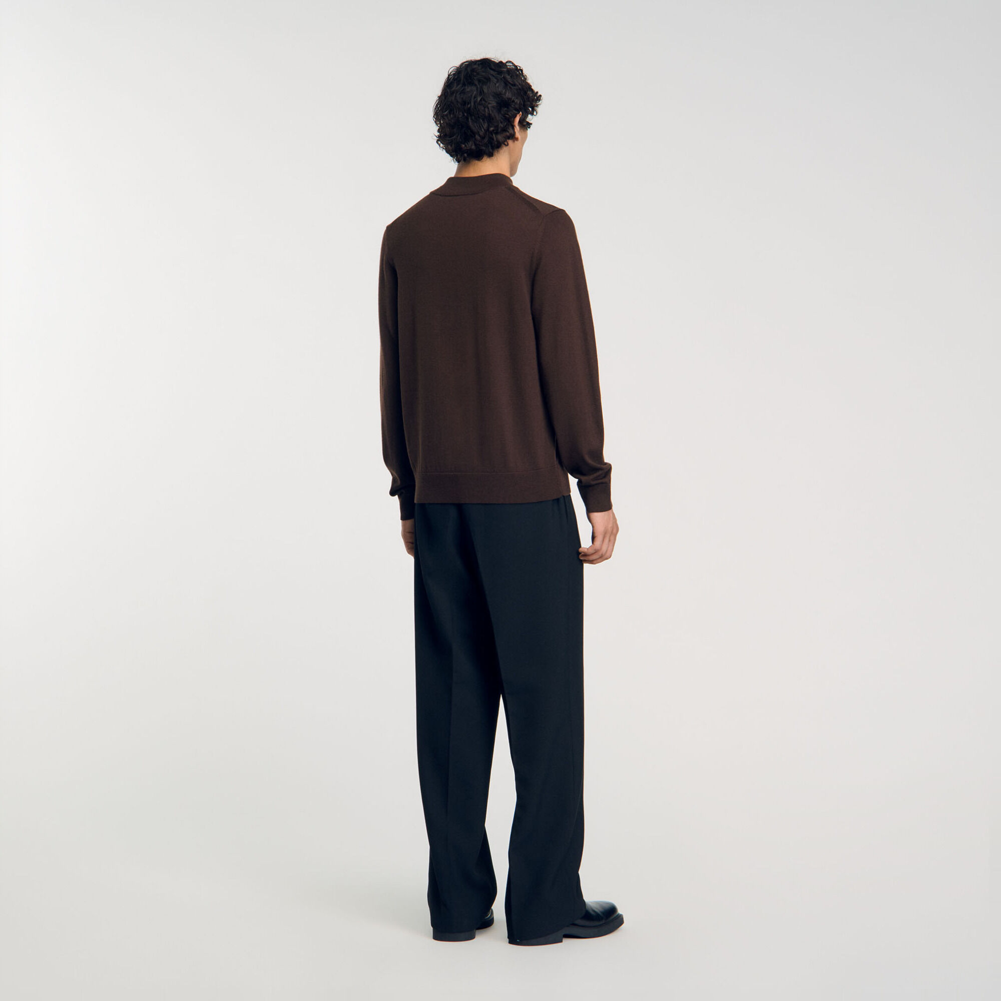 Pullover mit Stehkragen