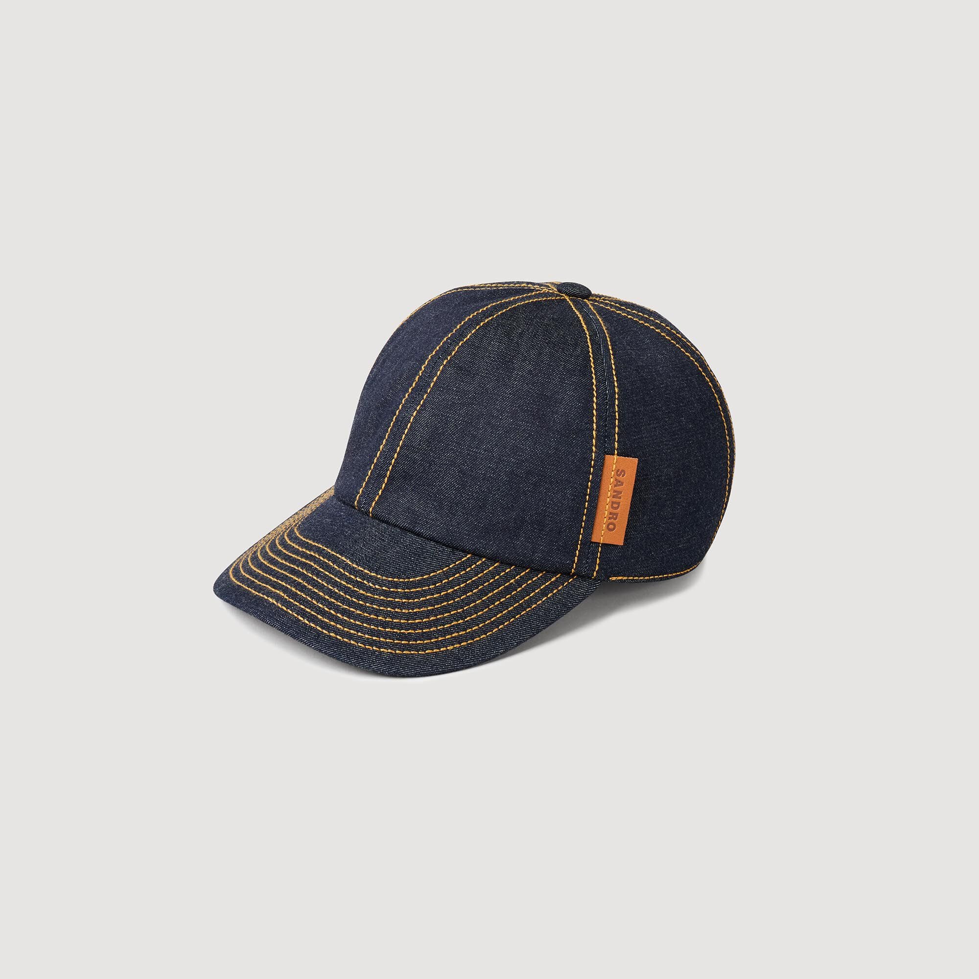 Baseballkappe aus Jeansstoff