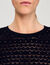 Langes Strickkleid mit Strassbesatz
