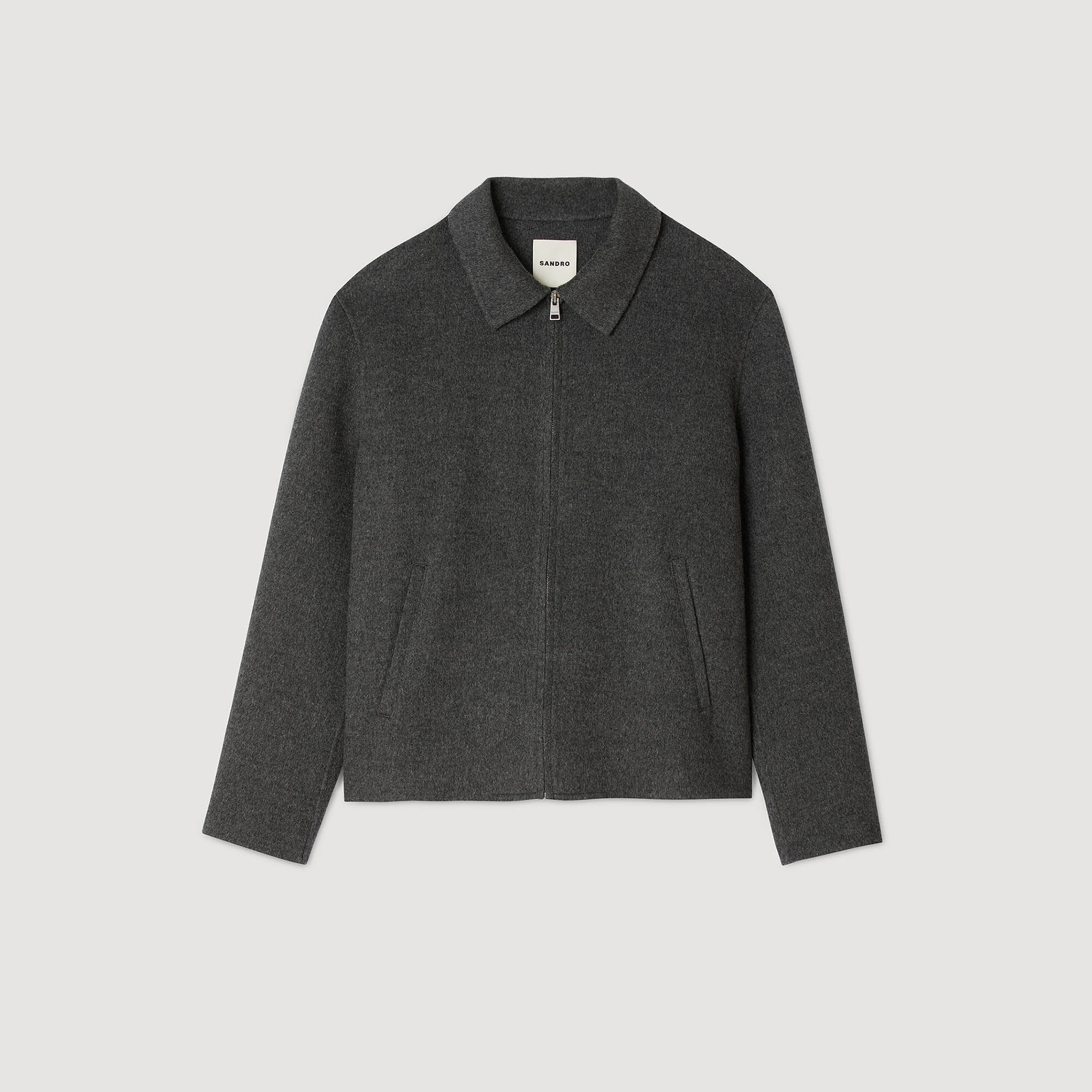 Blouson aus Doubleface-Wolle