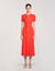 Langes Strickkleid