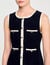 Kurzes Strickkleid aus Velours