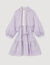 Kurzes gestreiftes Kleid