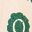 Ecru / Vert