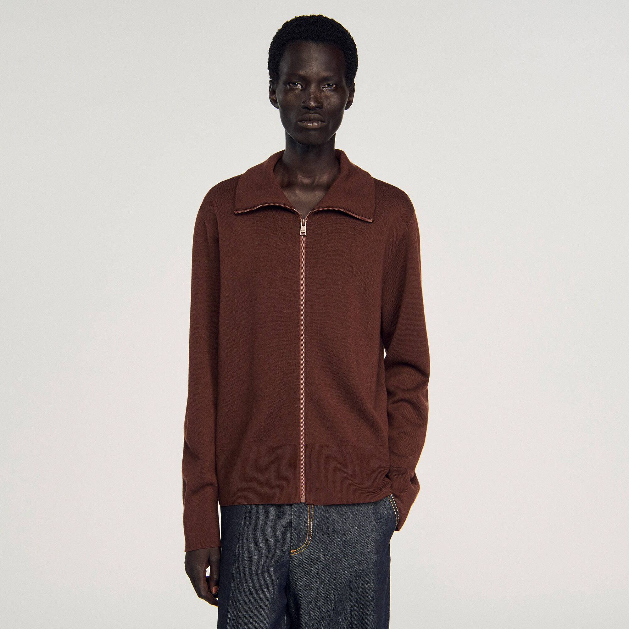 Truckerjacke aus Wolle