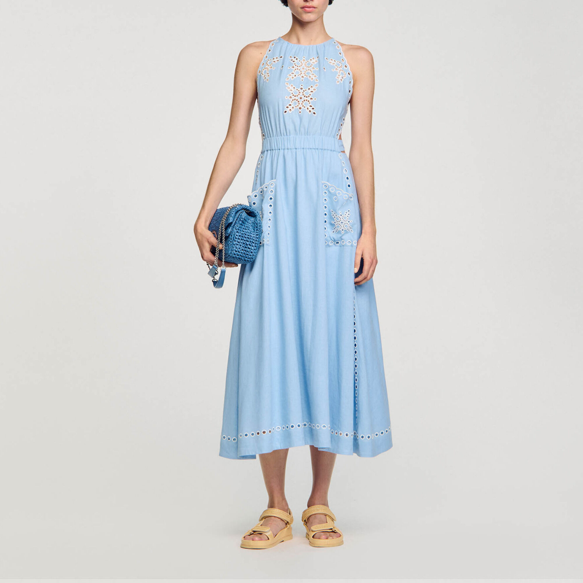 Sandro kleid blau Clearance