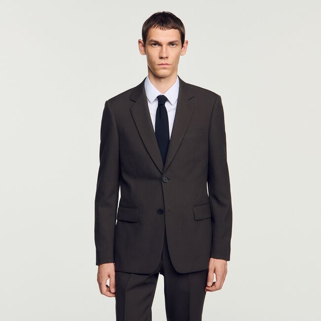 Anzugjacke aus Wolle - Herren | Sandro
