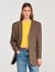Oversize-Jacke mit Karomuster
