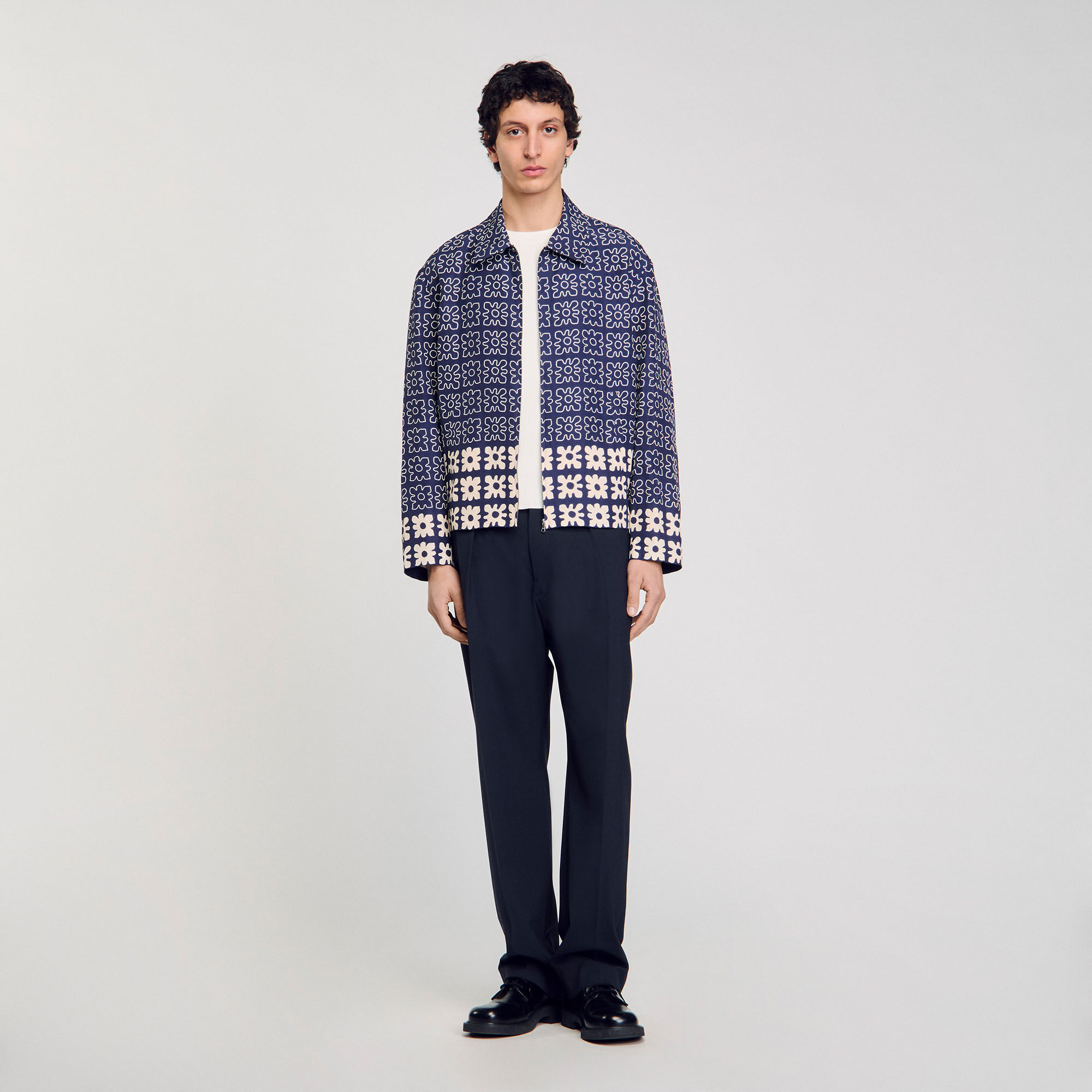 Blouson mit Blumenprint